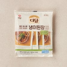 CJ제일제당 다담 냉이된장찌개양념 140g*4