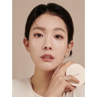 비프로젝트 스테이 글로우 비건 쿠션 SET(본품+리필)