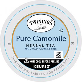 Twinings트와이닝  퓨어  Chamomile  Tea  K-Cup®  Pods  for  Keurig,  24개