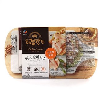  [CJ]더건강한 허니 슬라이스 햄 250g x 2개 / 모닝빵 / 간식빵/ 샌드위치 / 토스트