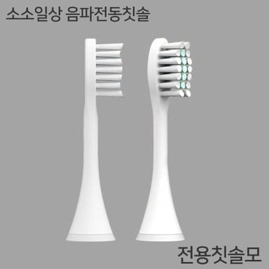 음파전동칫솔 전용 칫솔모 2EA