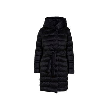 막스마라 22FW 노베프 NOVEF 후드 패딩자켓 블랙 94960426 003