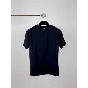 LABEL SLIM-TENSION T-SHIRT_BLACK