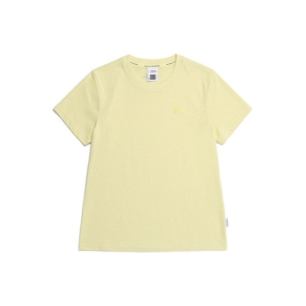 N252WTS960 여성 스몰로고 반팔 티셔츠 BUTTER