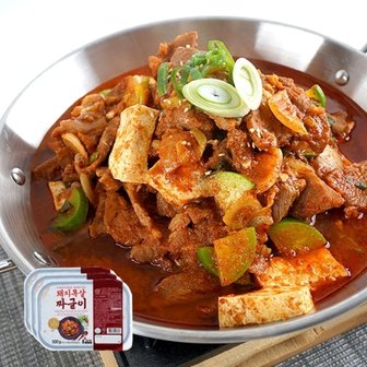  미식일상 돼지목살짜글이 500g x 3팩