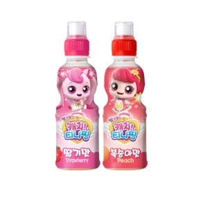 캐치 티니핑 200ml 24개 2종 딸기 복숭아