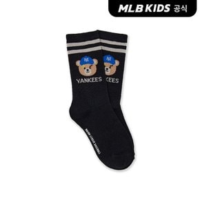 (공식)26N 메가베어 프렌즈 크루 양말 NY (Black) 7ASOC046N-50BKS