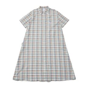 [LF광양 아웃도어 프로덕츠]여성 체크 셔츠 원피스 WOMENS CHECK SHIRT ONEPIECE WO136RCOPZ11