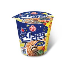 진라면 순한맛 미니컵 6입 (65g x 6개)