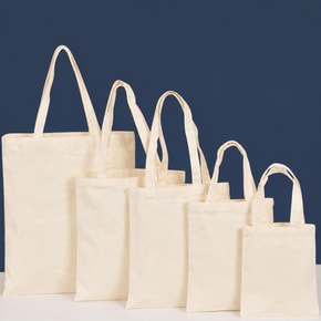 5size 무지 에코백 에코 가방 캔버스백 DIY 그리기 만들기 그림 꾸미기 자수 숄더백 캔버스가방 숄더 여성