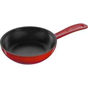 staub 16cm] IH Skillet 40501-146 스토우브 [스킬렛 체리 프라이팬 법랑 주물 철 대응 [일본