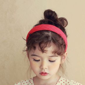 [무케] 럭키밤비네_심플코튼 헤어밴드 (4colors) 여아용 헤어밴드 아동머리띠
