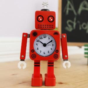 아트박스 아트박스/추카추카넷 [정품] New 감성 로봇 저소음 알람 시계(레드)