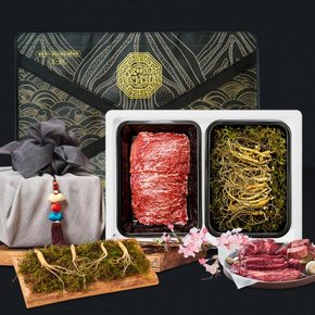 산양삼 한우 선물세트 불고기 1호 [불고기 200g+ 산양삼 15g]