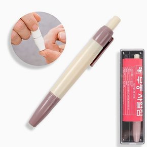 PVC 무통 채혈기 플라스틱 사혈기 수지침 손따는침 병원 한의원 약국