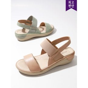 4cm 베이직 발등 스판 폭신 쿠션 스트랩 샌들 112488_P364389175