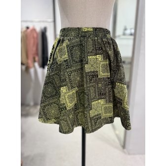 에고이스트 [여주점] 페이즐리 포인트 그래픽 미니 스커트 ER2WS562
