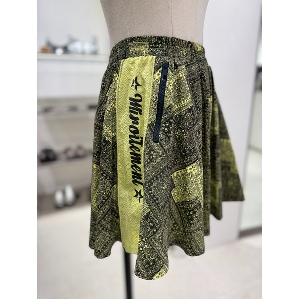 [여주점] 페이즐리 포인트 그래픽 미니 스커트 ER2WS562