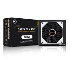 에너지옵티머스] EXCEL CLASSIC 700W 80PLUS BRONZE 230V EU FULL MODULAR (ATX/700W)