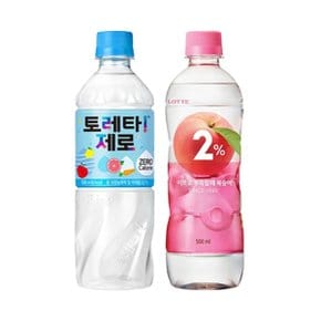 [한번에먹자] 토레타 제로 500ml 10페트 + 이프로부족할때 복숭아 500ml 10페트, 총 20페트