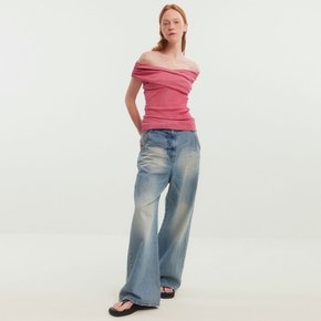 Cross Off-shoulder Top KW4ME2690_B9
