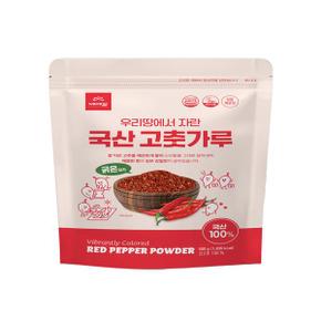 국산 고춧가루 굵은입자 500g