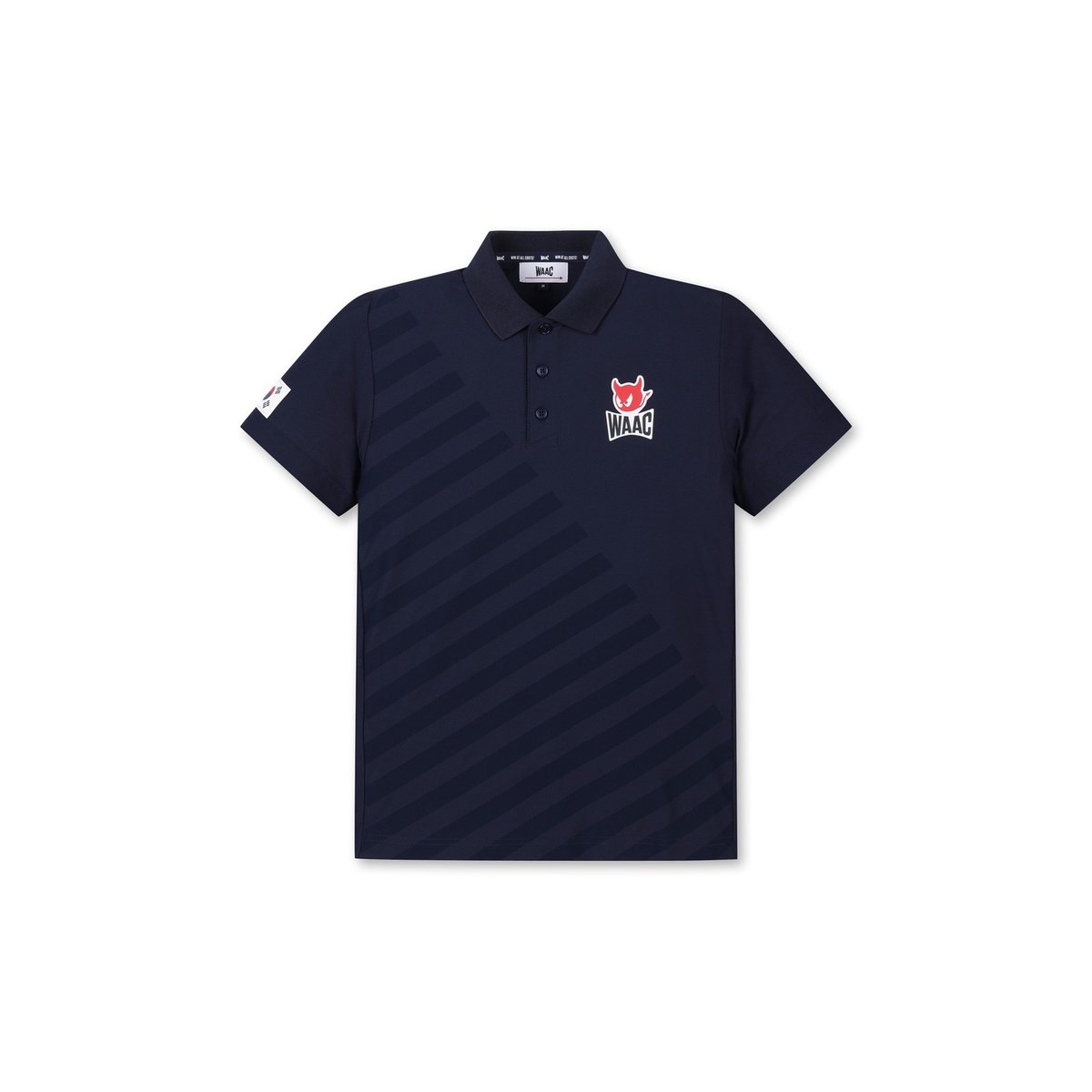 ☆WAAC GOLF☆ KOREA WAAC(왁골프)GOLF TEAM KOREA Kids Stripe SS