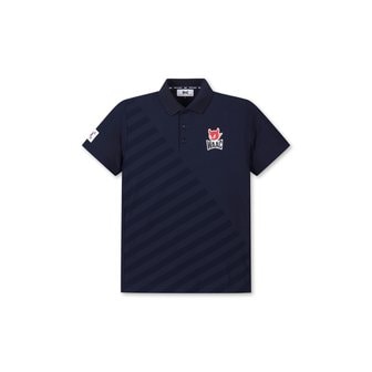 왁 (왁골프)GOLF TEAM KOREA Kids Stripe SS Polo_WMTCM24539NYX