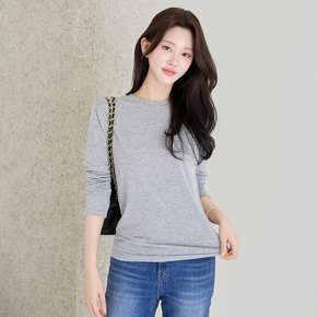 라운드 베이직 레이온 티셔츠_M2602TS010A