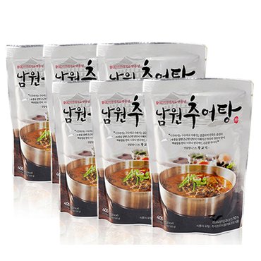  살아있는 미꾸라지로 맛을 낸 남원 활추어탕  400g 10팩