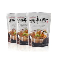 살아있는 미꾸라지로 맛을 낸 남원 활추어탕  400g 10팩