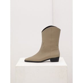 Re Tau Western Half Boots 리타우웨스턴부츠 21F61LT