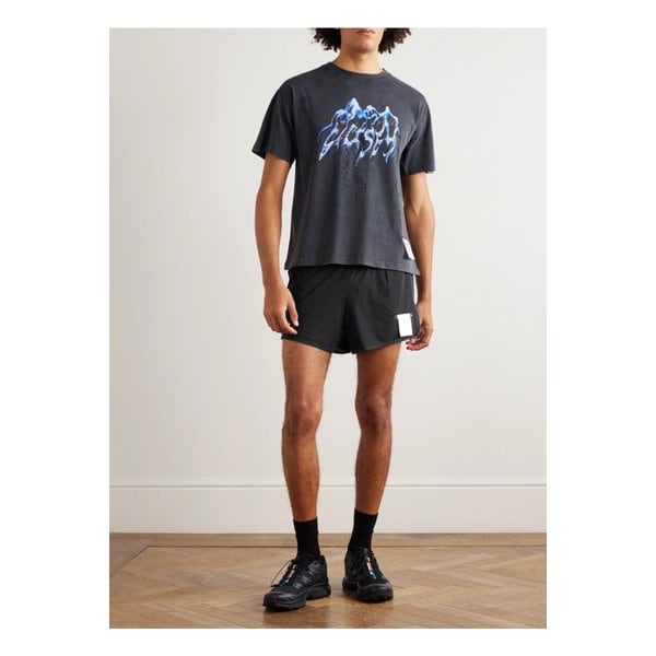 2.5인치 스트레이트 레그 로고 아플리케 스페이스-O 쇼츠 46376663162896032