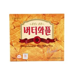 크라운 버터와플 316g x10(1박스)