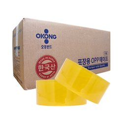 오공 포장 OPP 투명 박스테이프 50m 50개 57mic 1BOX - SSG.COM