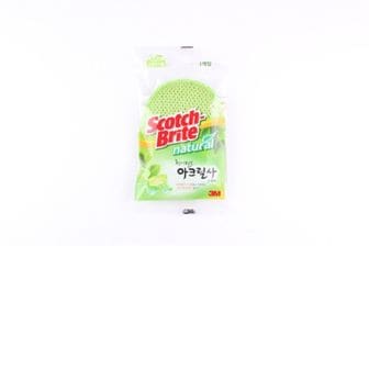  3M 천연펄프 아크릴사 수세미 행주 스폰지 주방용품