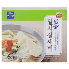 남해멸치칼제비 180gx6인분