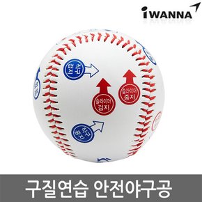 아이워너 구질연습 안전야구공 커브직구 포크슬라이더