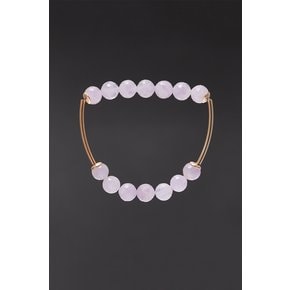 Lavender Amethyst Bridge Bracelet 8mm [맞춤제작custom-made]