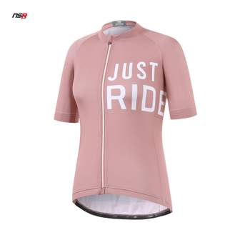 NSR [모바일전용] NSR 클럽 저스트 라이드 반팔 저지 여성 CLUB JUST RIDE SHORT SLEEVE JERSEY WOMEN 자전거용 반팔 져지