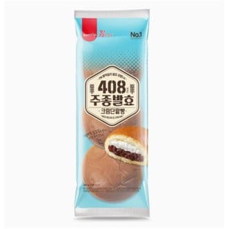  [오티삼립]408시간 주종발효 크림단팥빵 3입 (240g) 3봉