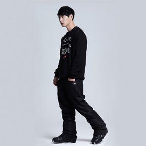 [라시엘로] 남녀공용 스키복 보드복 바지 팬츠 LAY-P703-BLACK