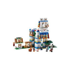 레고 LEGO 마인크래프트 라마 마을 21188 장난감 블록 선물 거리 조성 사내