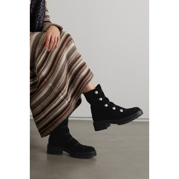 보니 & 클라이드 40 스웨이드 앵클 부츠 24772899113464021