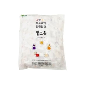 밀크츄 캔디 다섯가지맛 1000g 1개