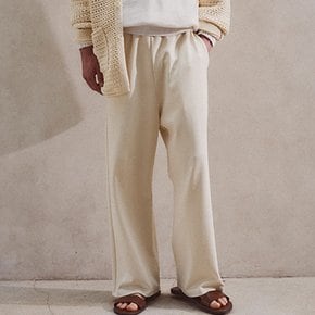 [25SS] 브랜든 스트레이트 저지 팬츠 크림