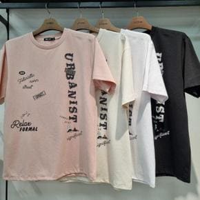 HC34 남녀공용 무탈군 앞판 분산 드로잉 TS 공용 반팔 티, 공용 드로잉 (S33168408)