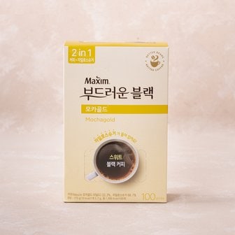 맥심 모카골드 부드러운 블랙믹스 100개입