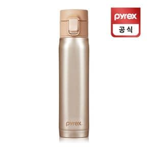 텀블러 보온 보냉 물병 코렐 파이렉스 블로썸 보온병 골드 350ml