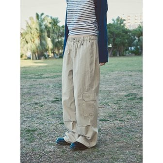 애프터아워즈 WASHED COTTON CARGO PANTS (BEIGE)